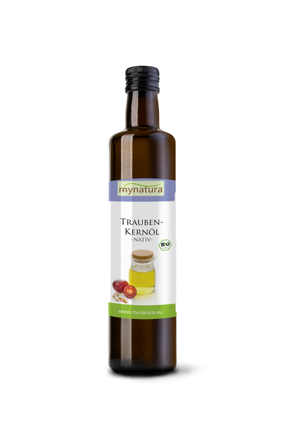 Mynatura Bio Traubenkernöl – In Glasflasche ab 250ml