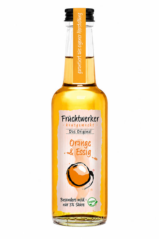 Fruchtwerker Orange & Essig - in der Flasche 250ml