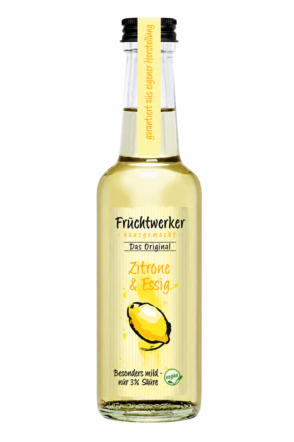 Fruchtwerker Zitrone & Essig - in der Flasche 250ml