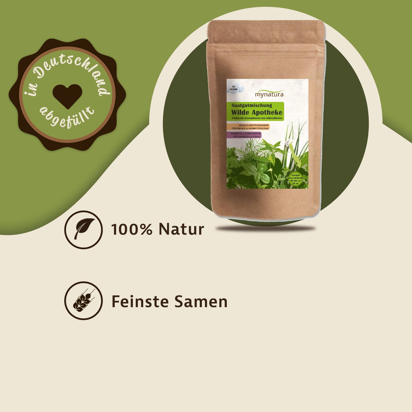 Mynatura Wilde Apotheke traditionelle Arzneipflanzen Saatgut ab 30g