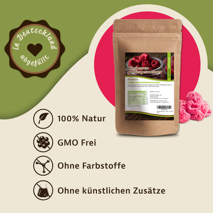 Gefriergetrocknete Himbeeren – im Beutel ab 500g