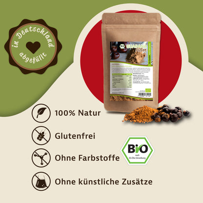 Mynatura Bio Guarana Pulver – im Beutel ab 250g