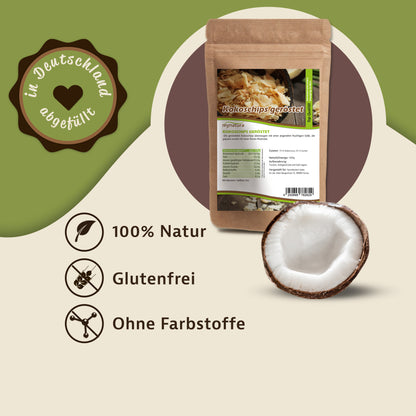 Kokoschips geröstet - im Beutel ab 1kg