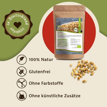 Bio Maulbeeren - im Beutel ab 500g