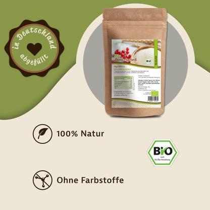 Mynatura Bio Dinkelgrieß im Beutel ab 500g