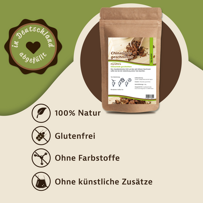 Mynatura Chinarinde geschnitten – im Beutel ab 100g