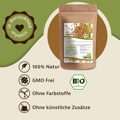 Mynatura Bio Nackthafer im Beutel ab 1kg