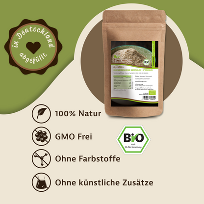 Bio Weizenkeime gemahlen Spermidin - im Beutel ab 250g