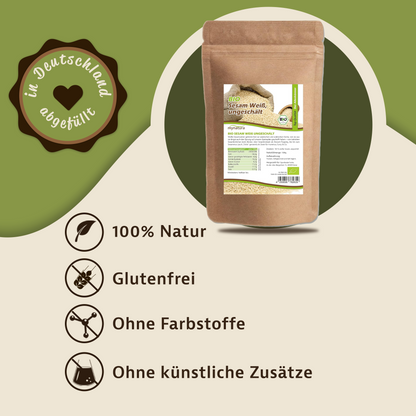 Weißer ungeschälter Sesam - im Beutel ab 1kg