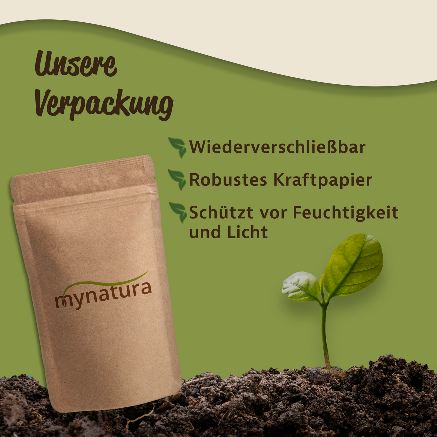 Mynatura weißer Sesam geschält - im Beutel ab 1kg