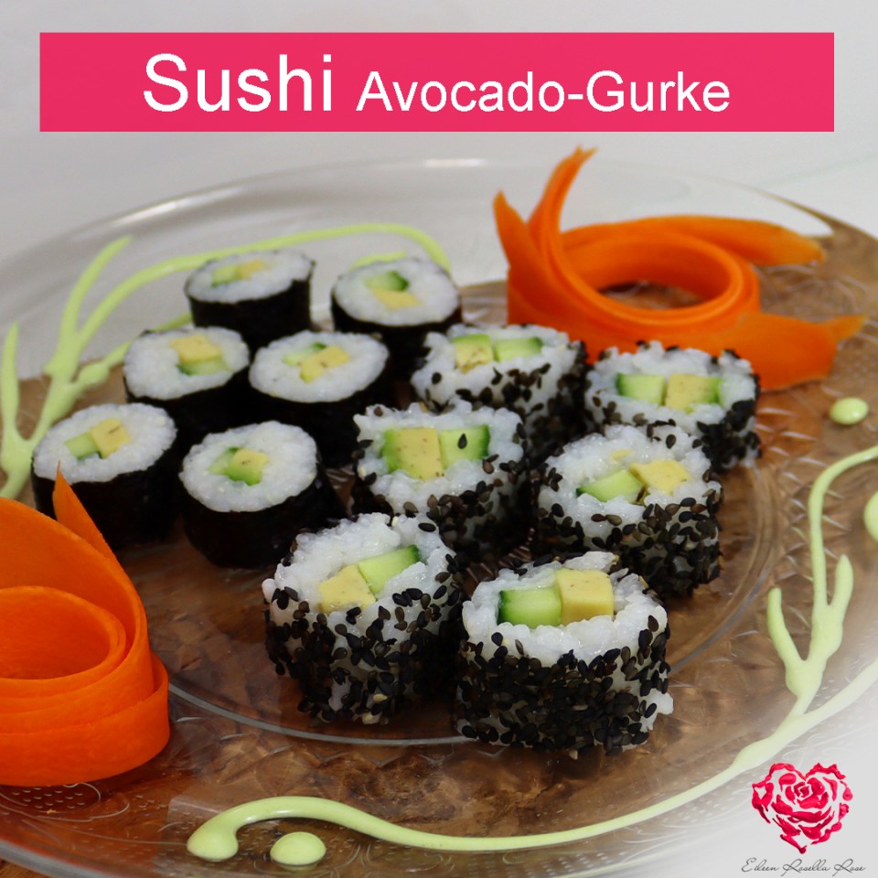 Sushi mit Avocado &amp; Gurke | Rezepte | Mynatura Shop