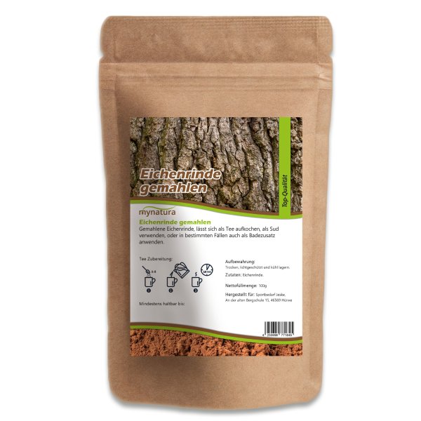 Mynatura Eichenrinde - gemahlen 250g